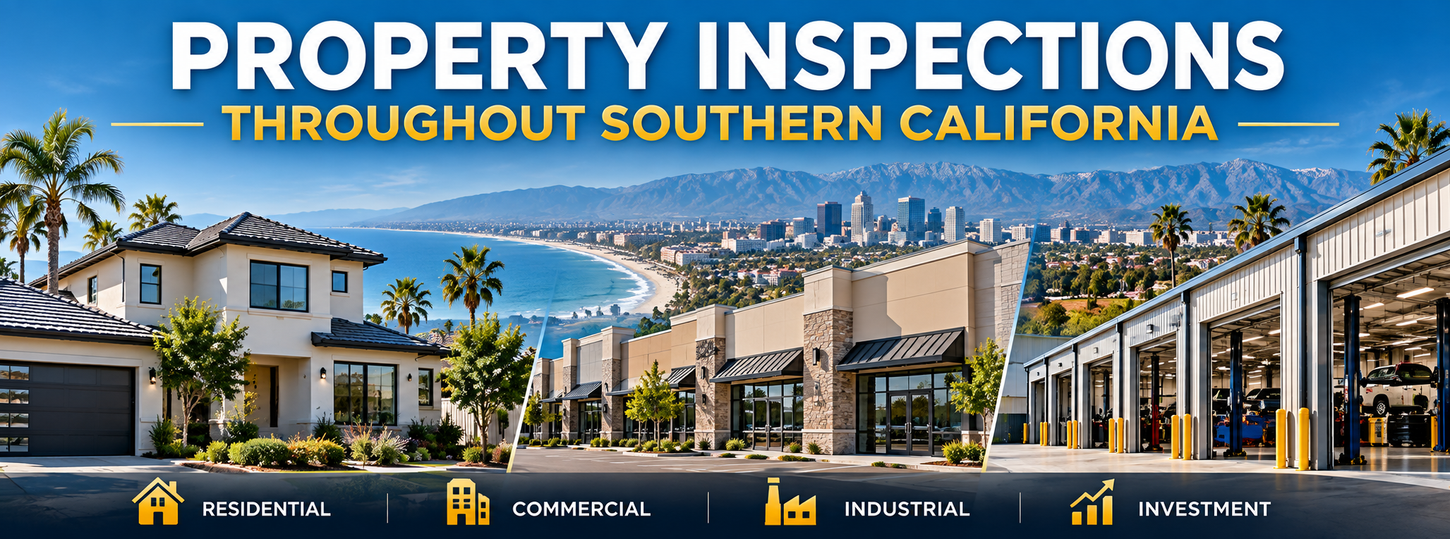 Property inspections throughout Southern California graphic